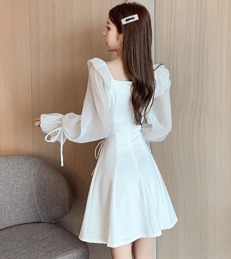 Women’s Dress Chiffon Casual Mini A-Line