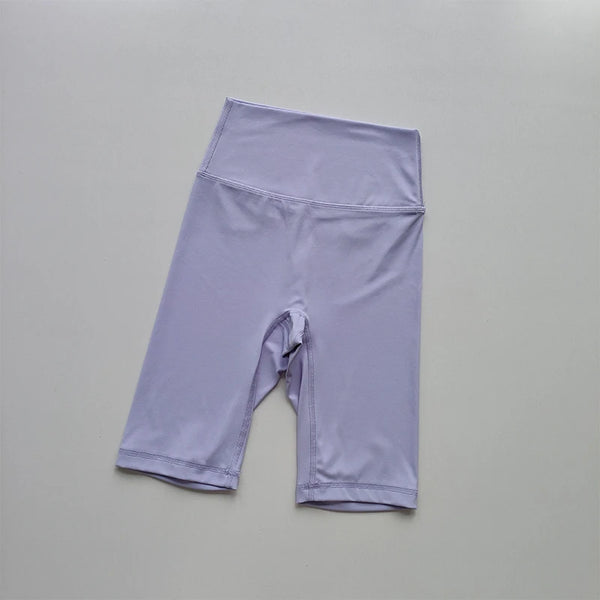 Women’s Shorts High Waist Sporty Solid Color