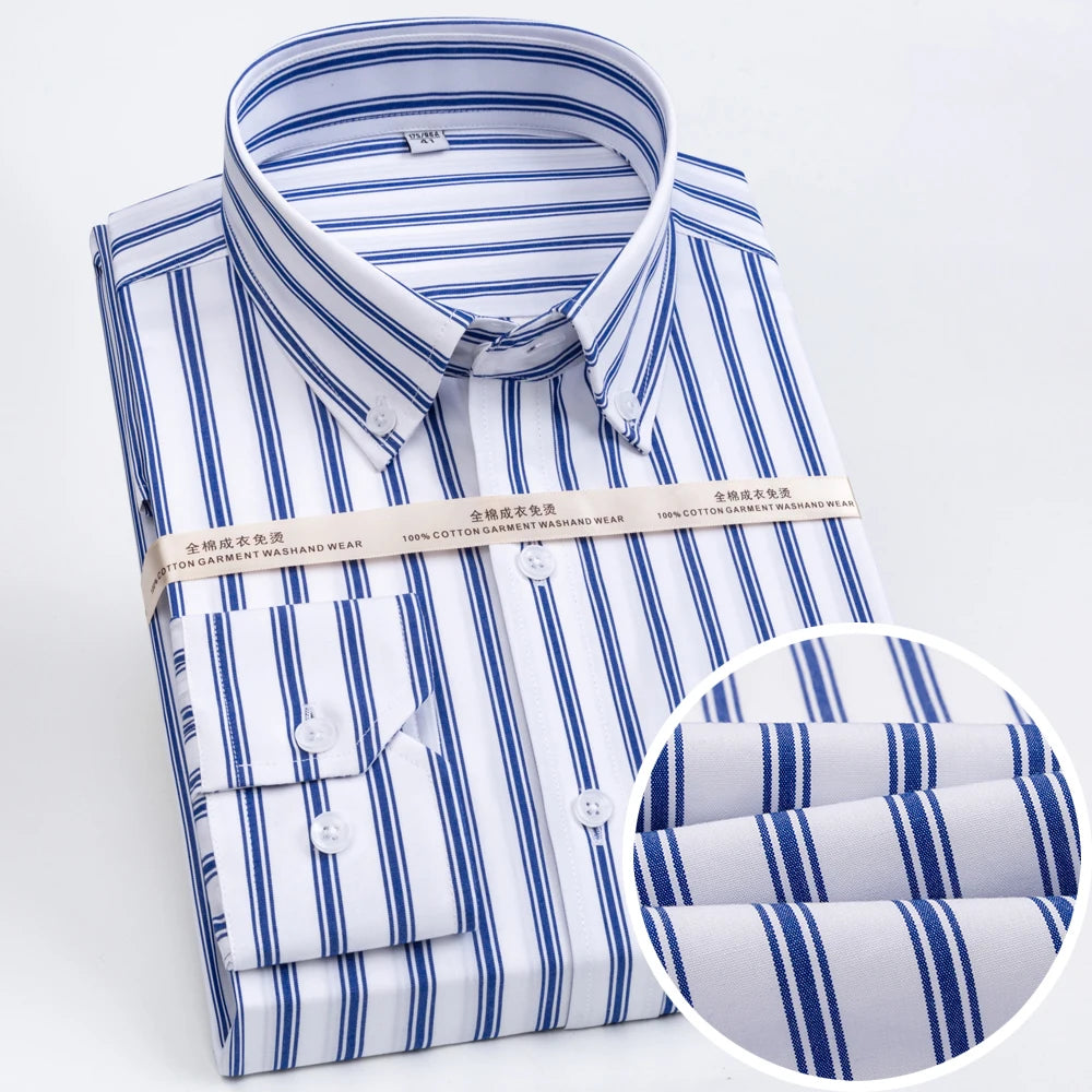 Men’s Shirt Long Sleeve Cotton Formal