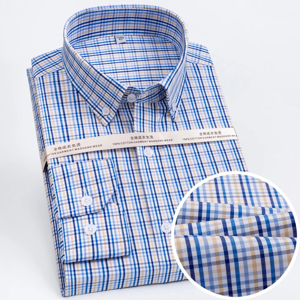 Men’s Shirt Long Sleeve Cotton Formal