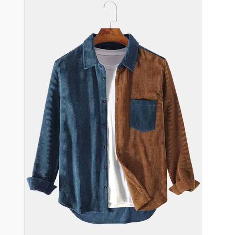 Men’s Shirt Long Sleeve Casual Cotton Comfort Fit