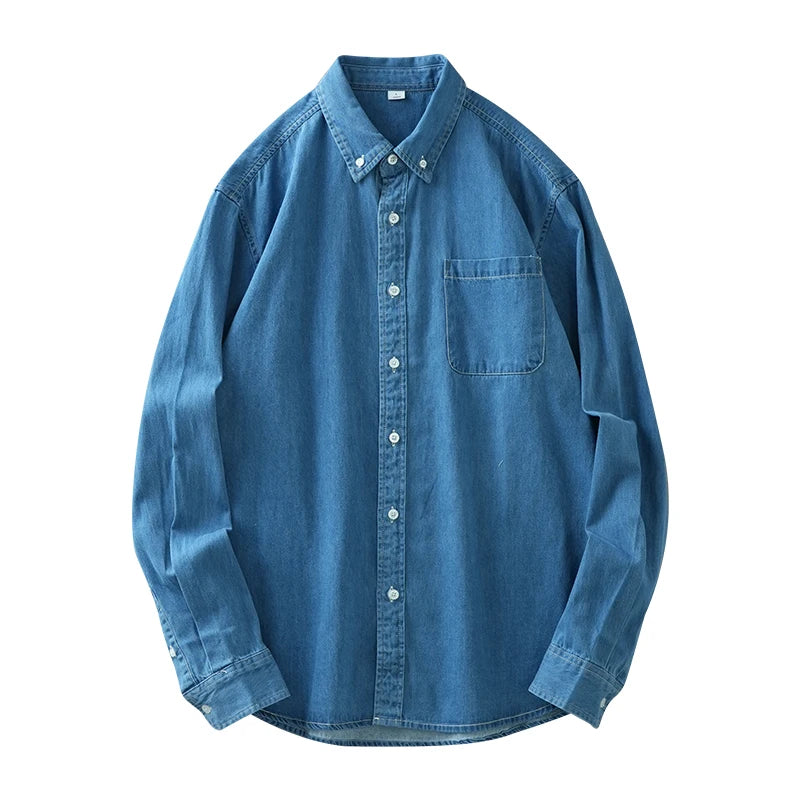 Men’s Shirt Long Sleeve Cotton Casual