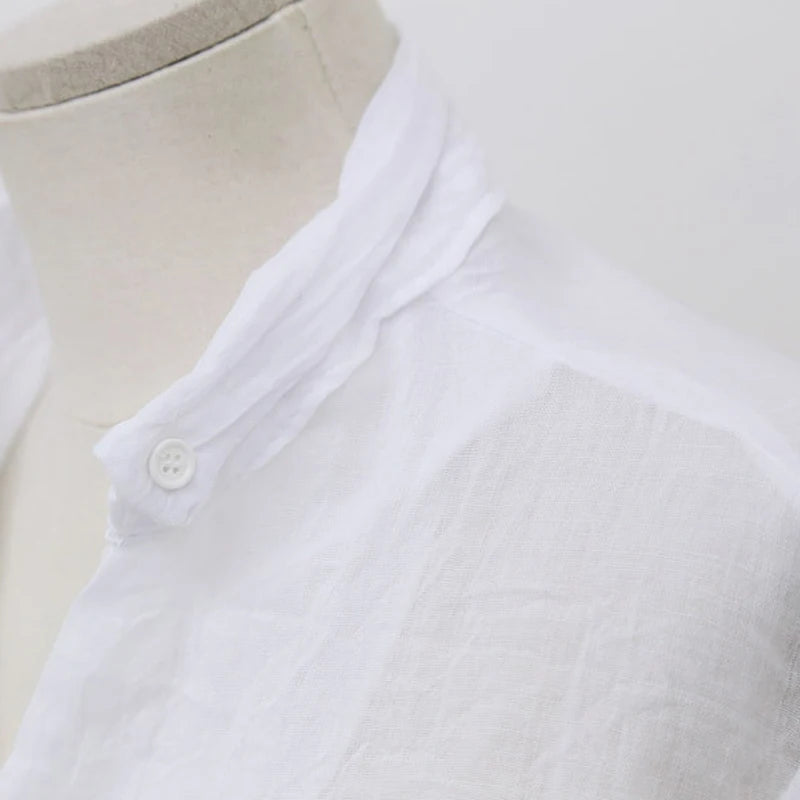 Women’s Top Blouse Long Sleeve Linen Summer