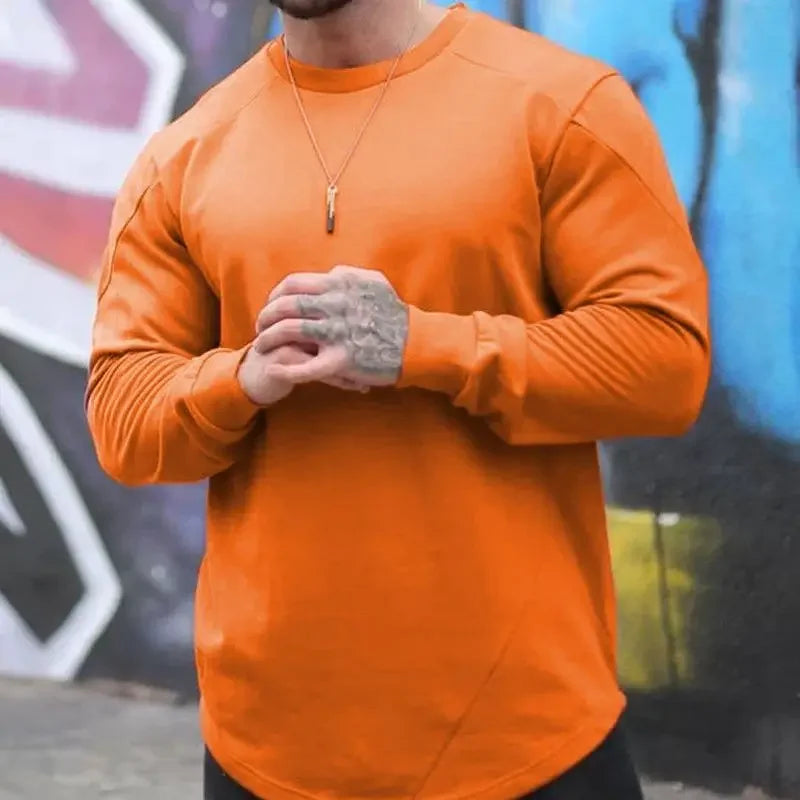 Men’s Shirt Casual Athletic Long Sleeve