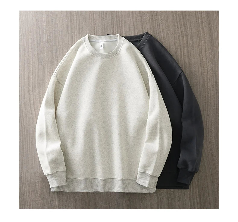 Men’s T-Shirt Long Sleeve Solid Color Cotton Comfort Fit
