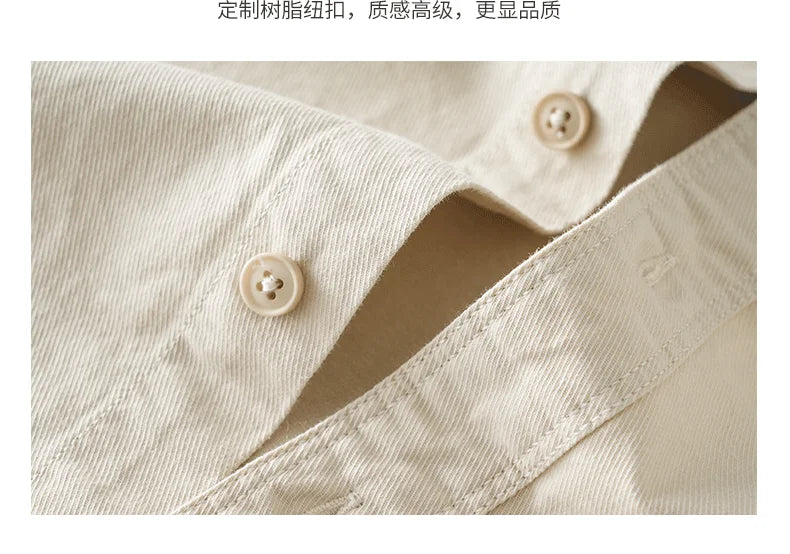 Men’s Shirt Long Sleeve Cotton Casual Formal