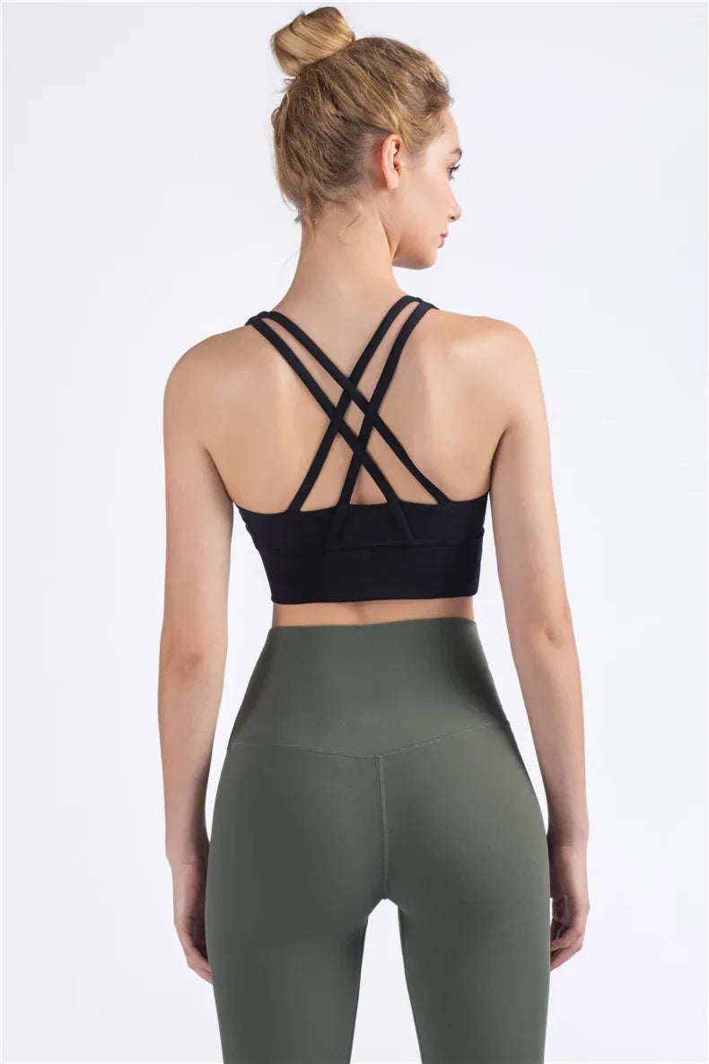 Women’s Sports Bra Breathable Gym Comfort Supportive