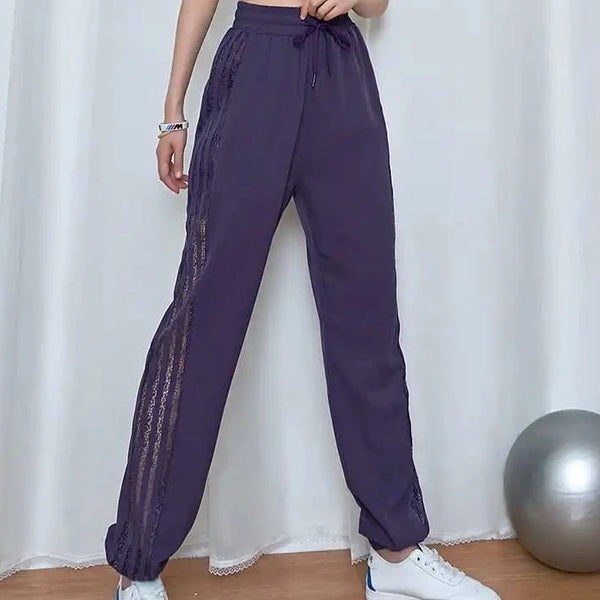 Women’s Joggers Elastic Waist Gym Stretchy Cotton