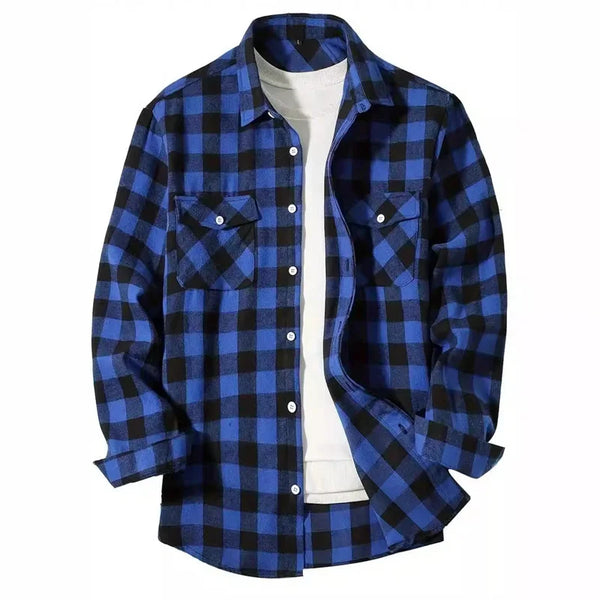 Men’s Shirt Long Sleeve Casual Cotton Comfort Fit