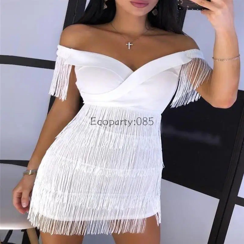 Women’s Dress Short Sleeve V-Neck Formal