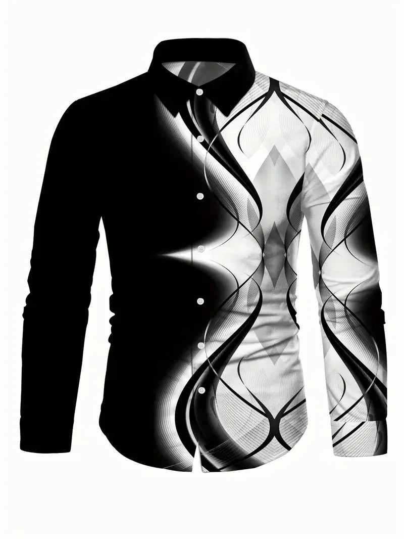 Men’s Shirt Long Sleeve Casual Cotton Comfort Fit