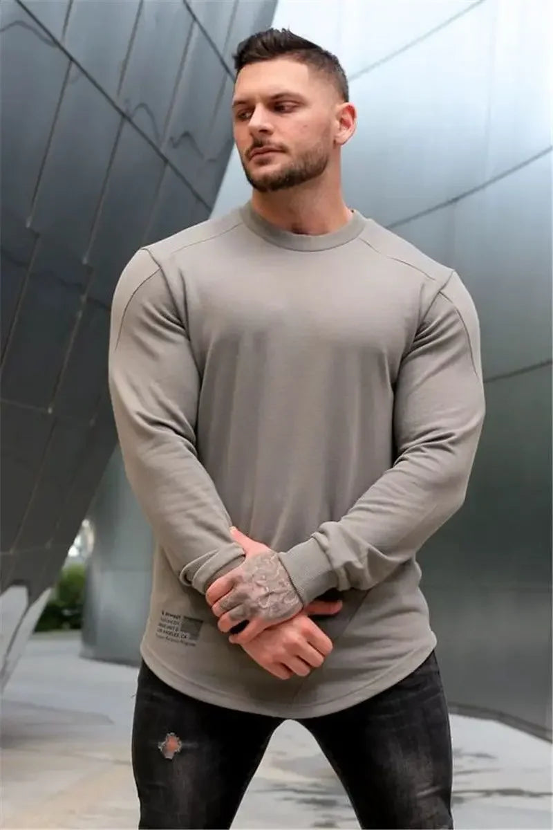 Men’s Shirt Casual Athletic Long Sleeve