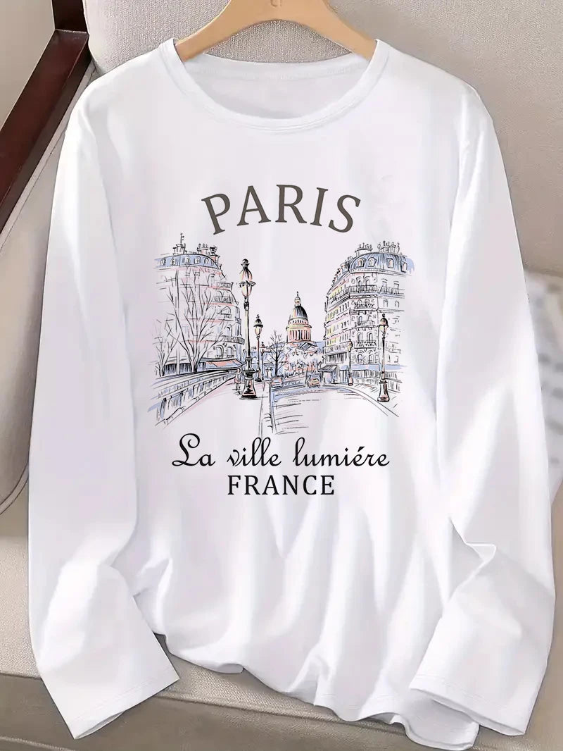 Women’s Sweatshirt Crewneck Casual Graphic Long Sleeve