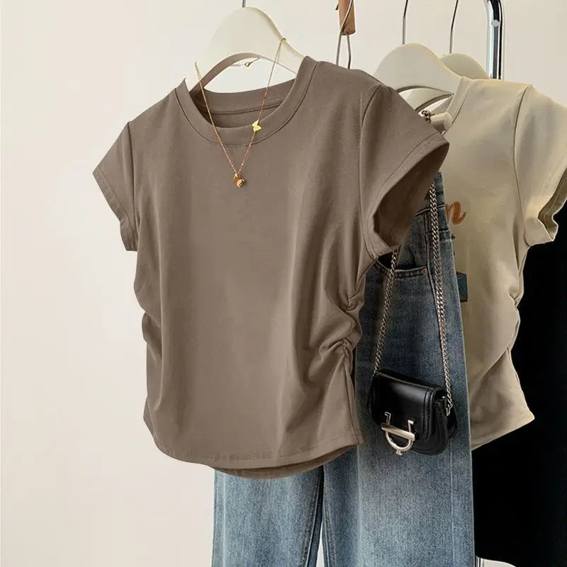 Women’s Top T-Shirt Short Sleeve Breathable Casual