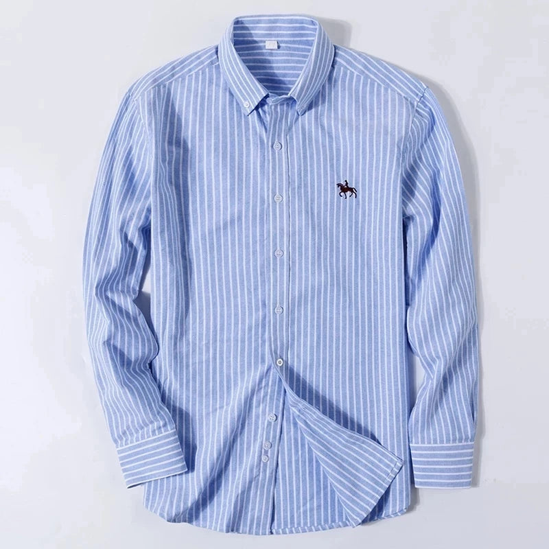 Men’s Shirt Long Sleeve Cotton Casual