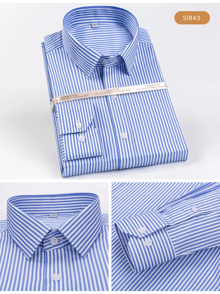 Men’s Shirt Long Sleeve Cotton Formal