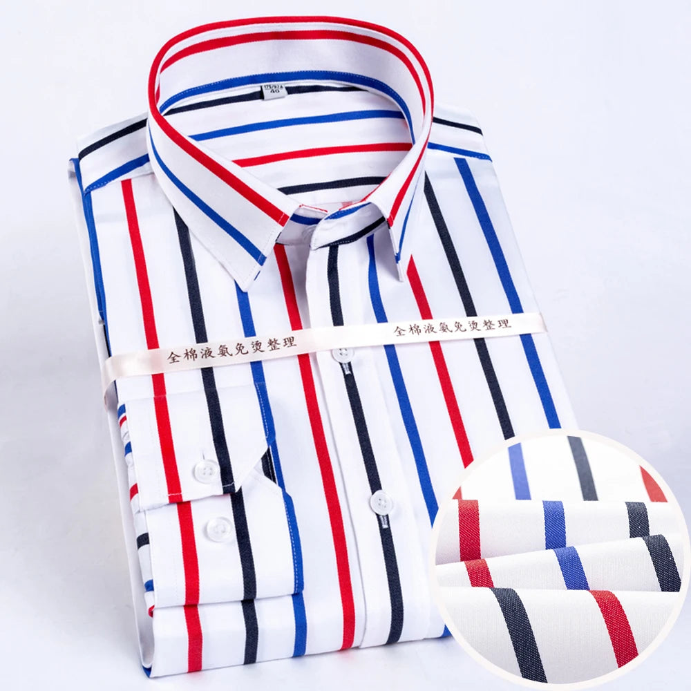 Men’s Shirt Long Sleeve Cotton Casual