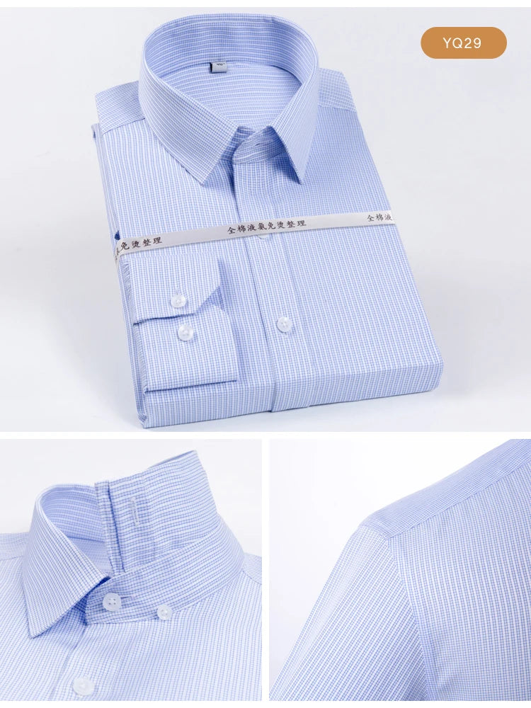 Men’s Shirt Long Sleeve Cotton Casual