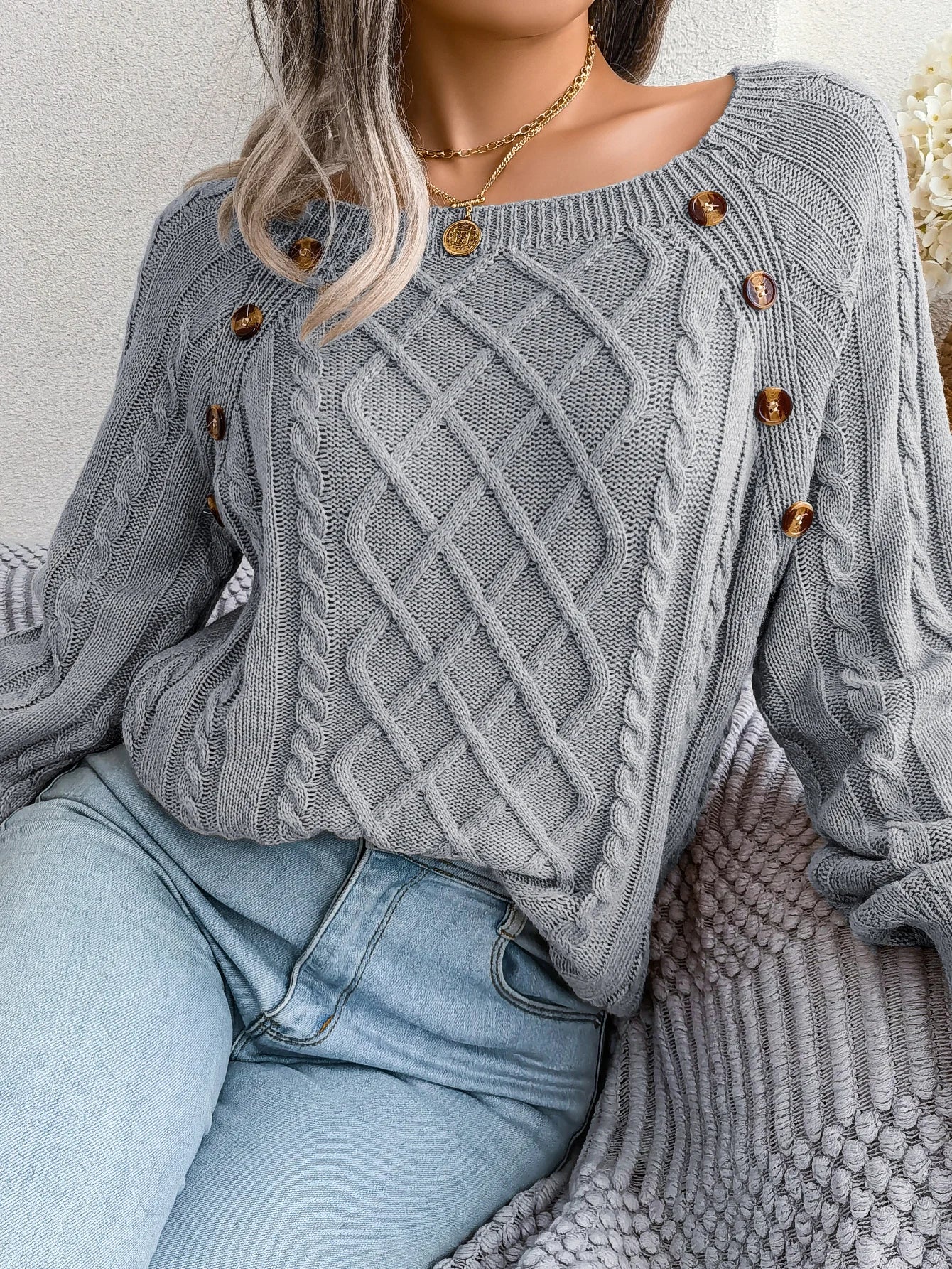 Women’s Top Long Sleeve Casual Stretchy Solid Color