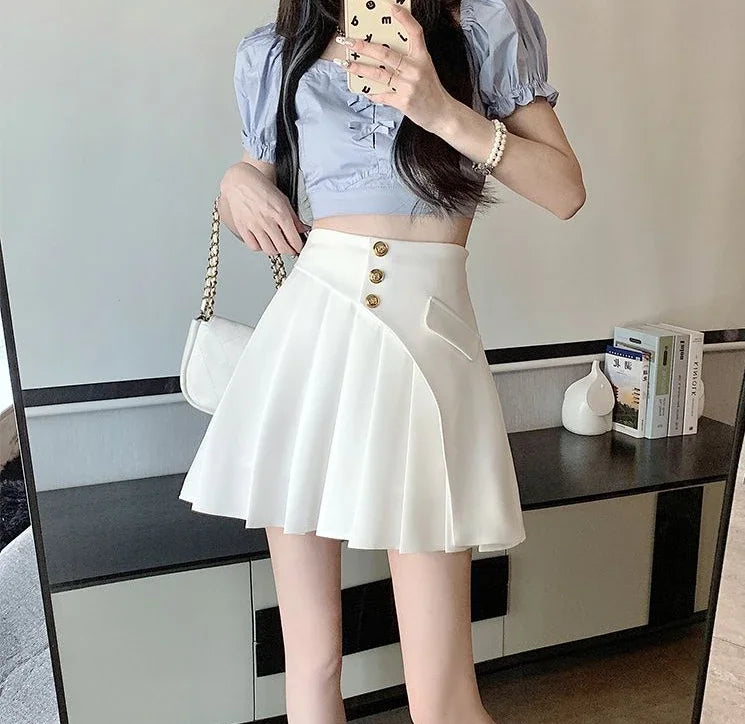 Women’s Skirt High Waist Casual Lightweight Summer