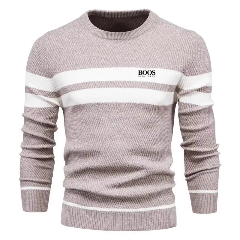 Men’s Sweatshirt Pullover Warm Casual Long Sleeve Autumn