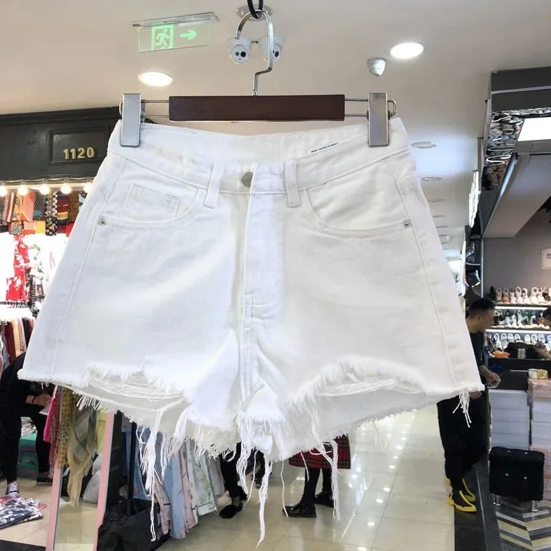 Women’s Shorts High Waist Denim Summer