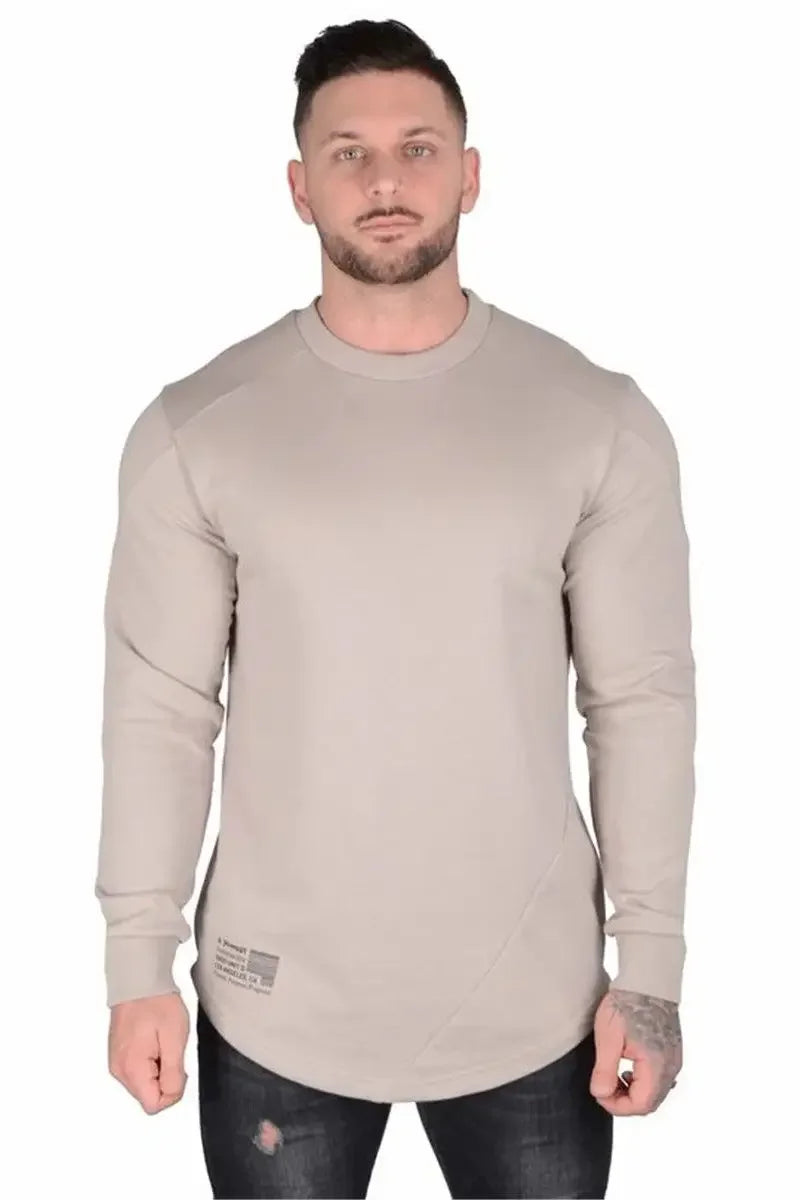 Men’s Shirt Casual Athletic Long Sleeve
