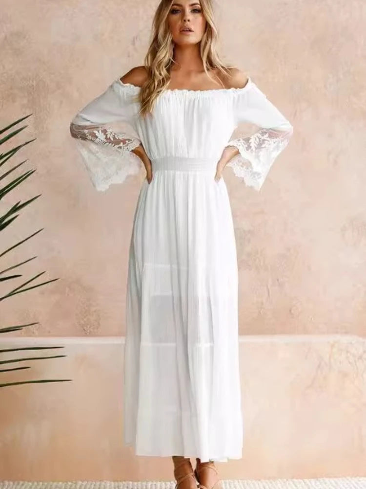 Women’s Dress A-Line Summer Solid Color Casual