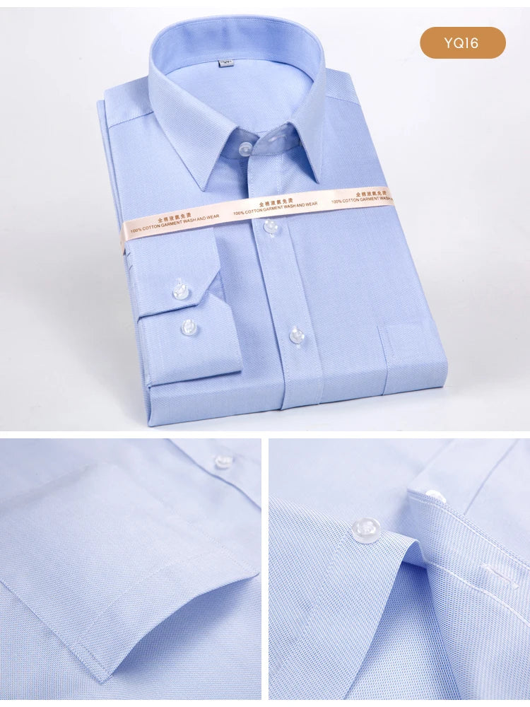 Men’s Shirt Long Sleeve Cotton Casual