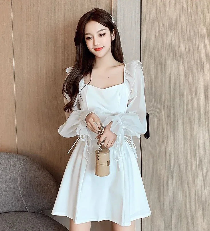Women’s Dress Chiffon Casual Mini A-Line