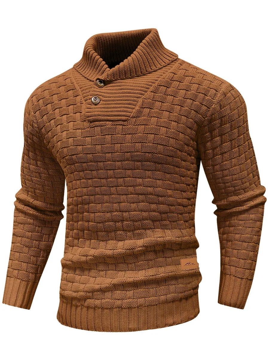 Men’s Sweatshirt Crewneck Pullover Warm Casual Ribbed Long Sleeve