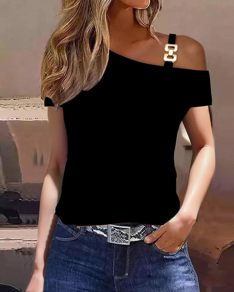 Women’s Top Blouse T-Shirt Short Sleeve Casual