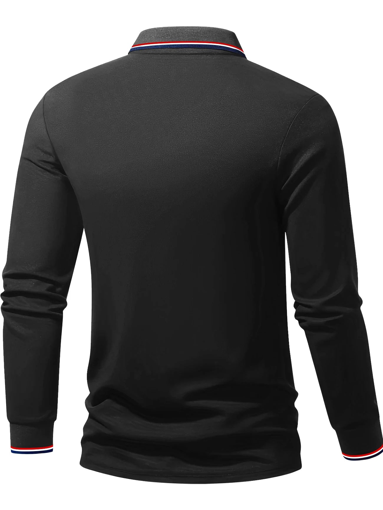 Men’s Polo Shirt Long Sleeve Casual Cotton