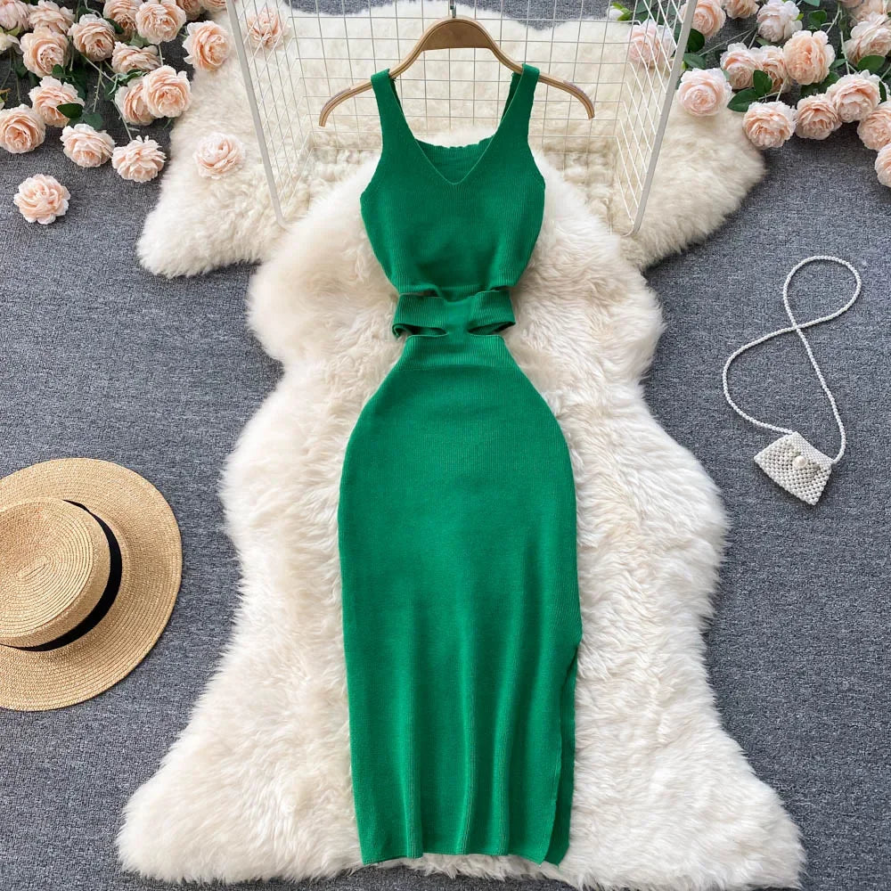 Women’s Dress Bodycon Wrap Summer Casual