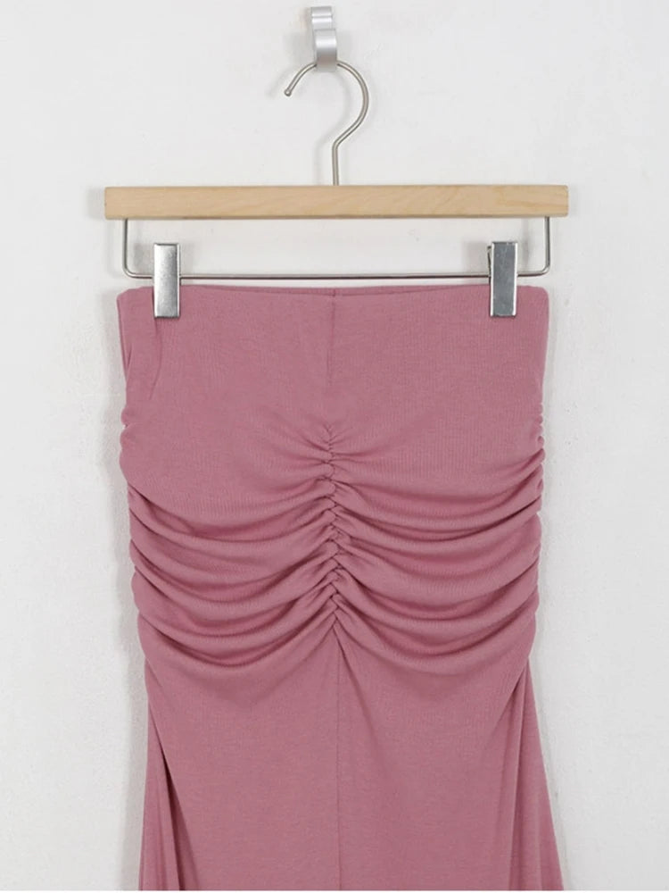 Women’s Skirt Midi High Waist A-Line Summer