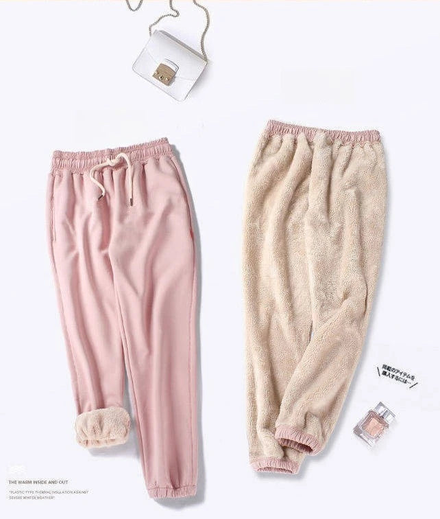 Women’s Joggers High Waist Fleece Casual