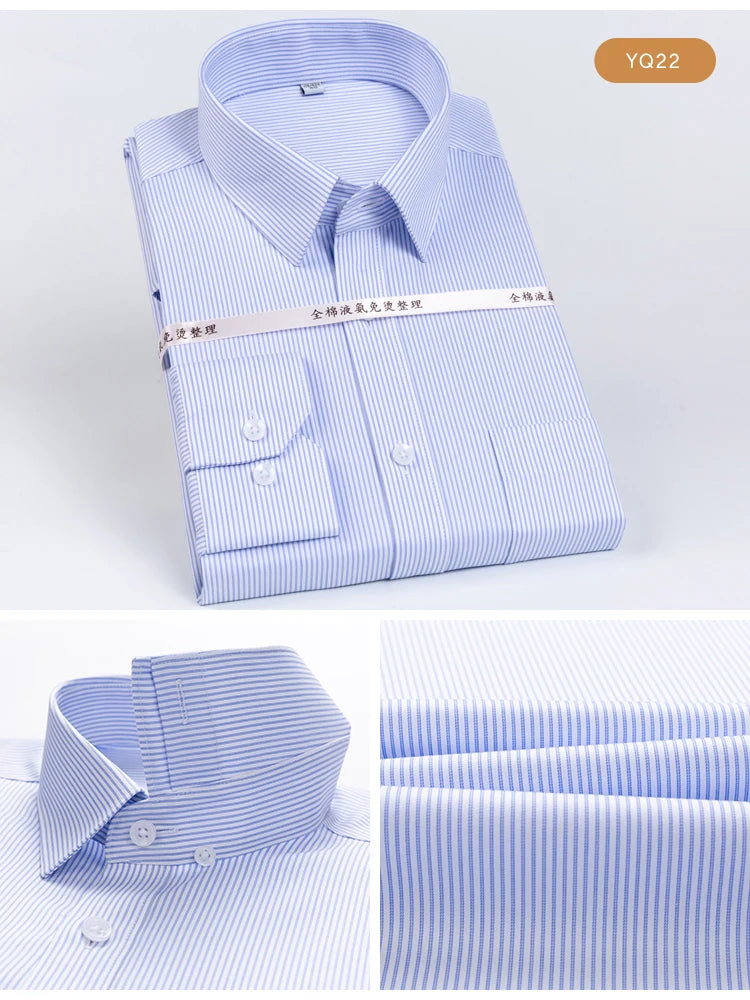 Men’s Shirt Long Sleeve Cotton Casual