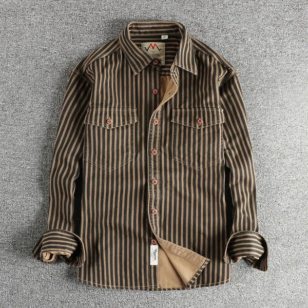 Men’s Shirt Long Sleeve Casual Cotton Comfort Fit
