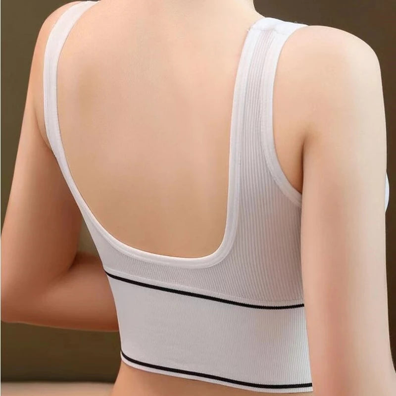 Women’s Sports Bra Seamless Stretchy Comfort Supportive
