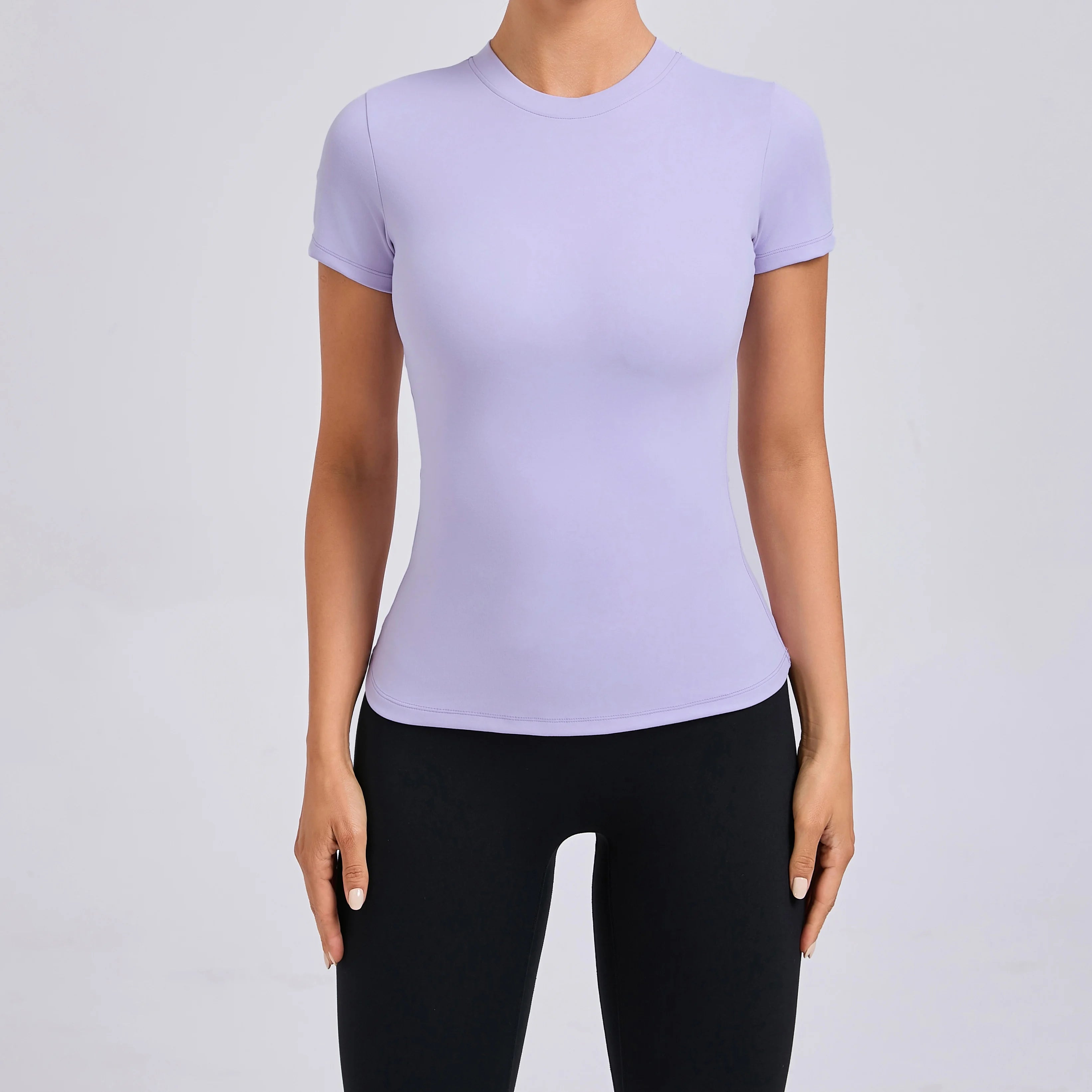Women’s Gym Top Short Sleeve Moisture Wicking Athletic