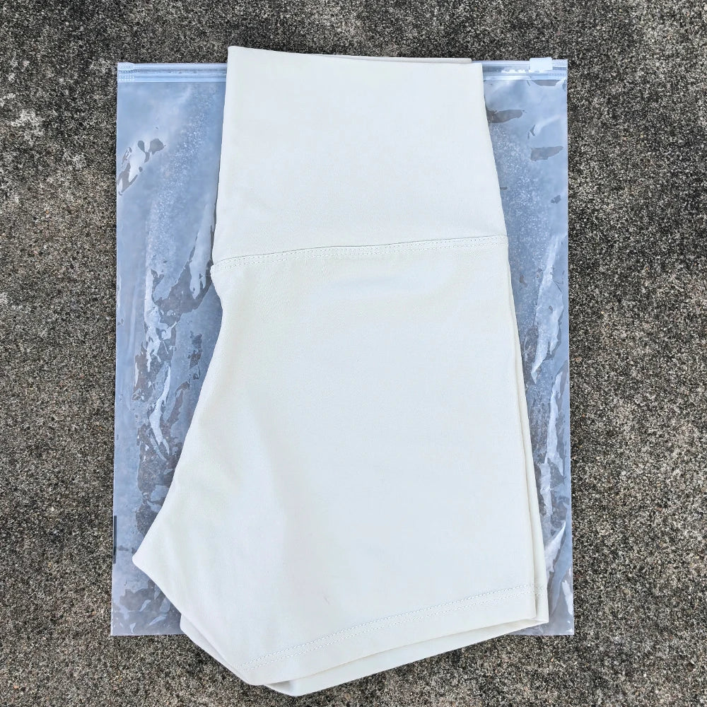 Women’s Shorts High Waist Elastic Waist Sporty Slim Fit
