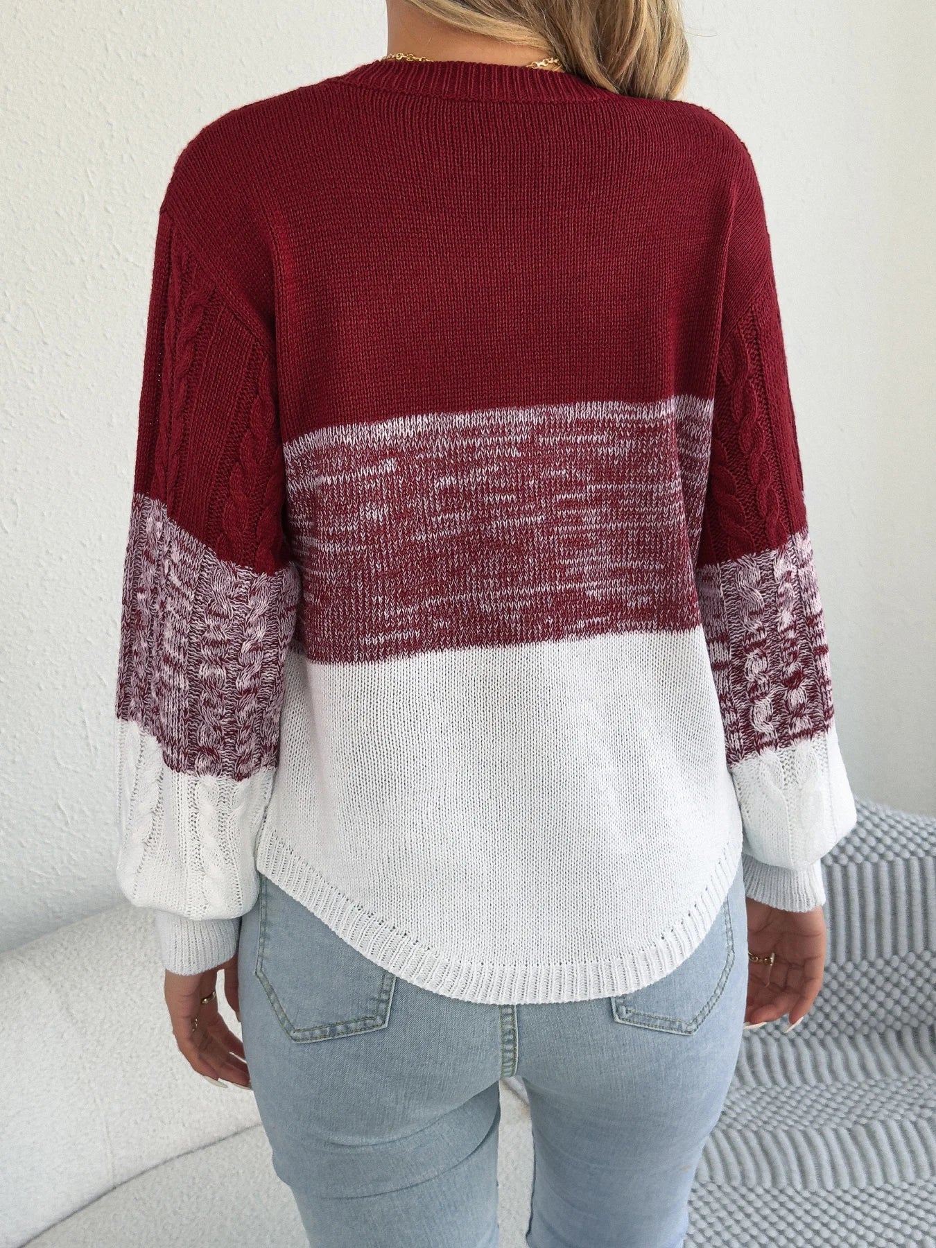 Women’s Top Long Sleeve Casual Stretchy