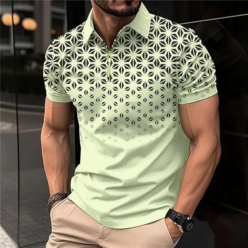 Men’s Polo Shirt Short Sleeve Summer Fashion