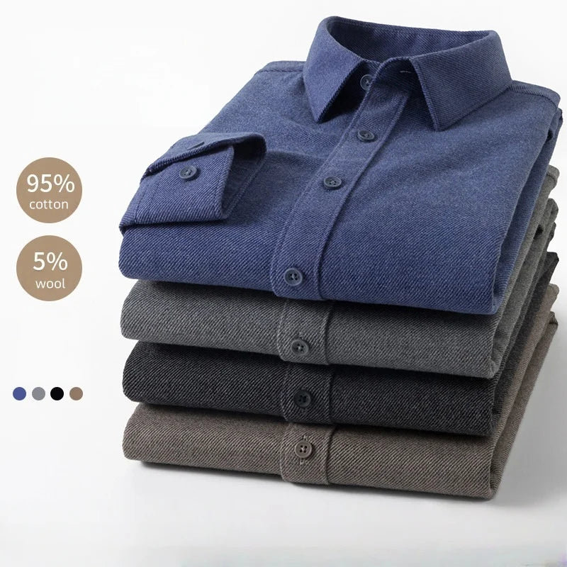 Men’s Shirt Long Sleeve Casual Formal