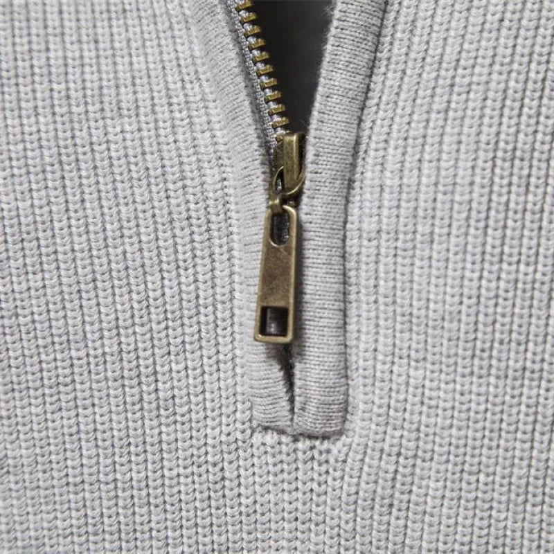 Men’s Sweatshirt Zip-Up Casual Long Sleeve Autumn Winter