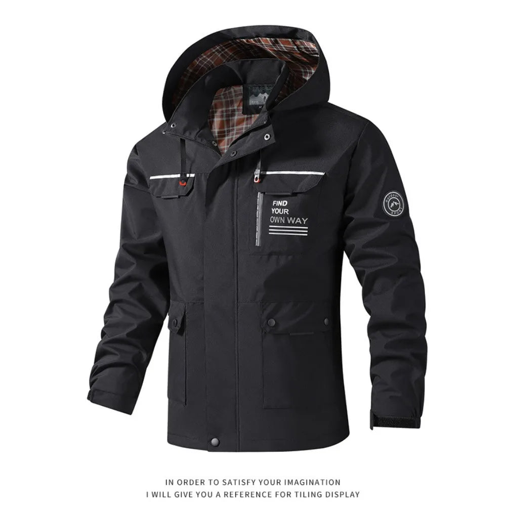 Men’s Jacket Casual Casual Comfort Fit Cotton
