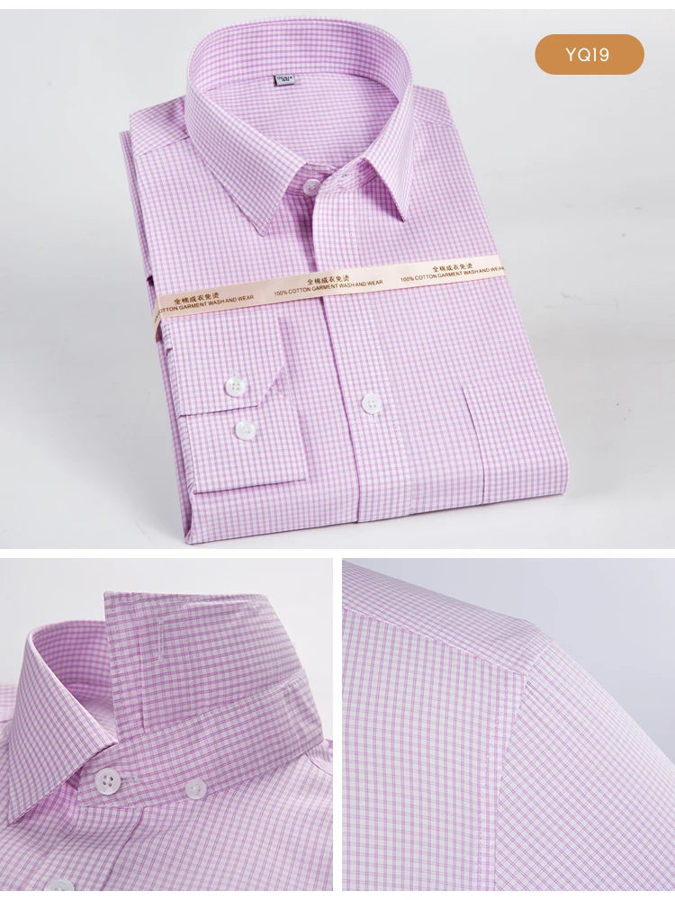 Men’s Shirt Long Sleeve Cotton Casual