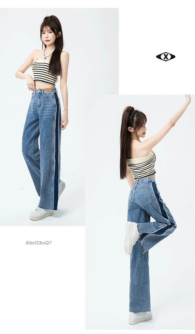 Women’s Jeans Straight Leg Slim Fit Casual Comfort Fit