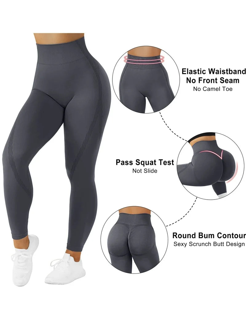 Women’s Leggings High Waist Yoga Gym Seamless