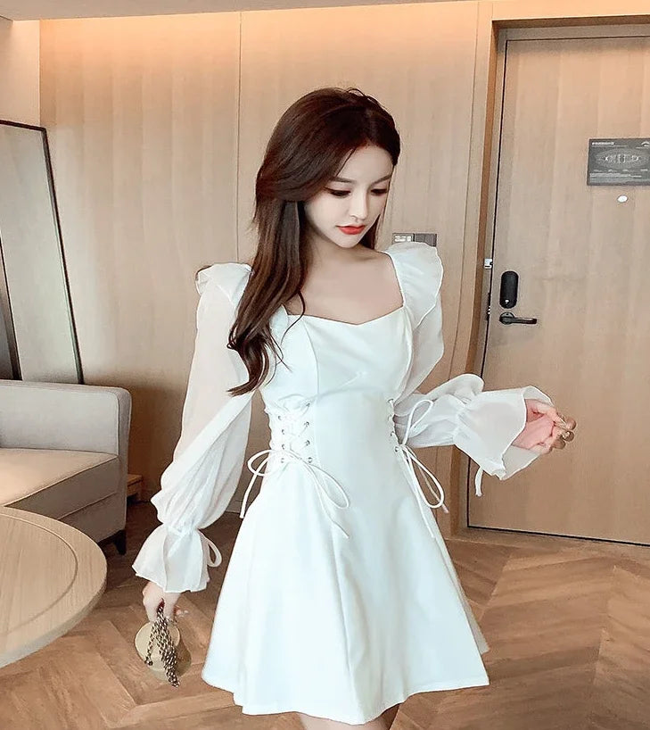 Women’s Dress Chiffon Casual Mini A-Line